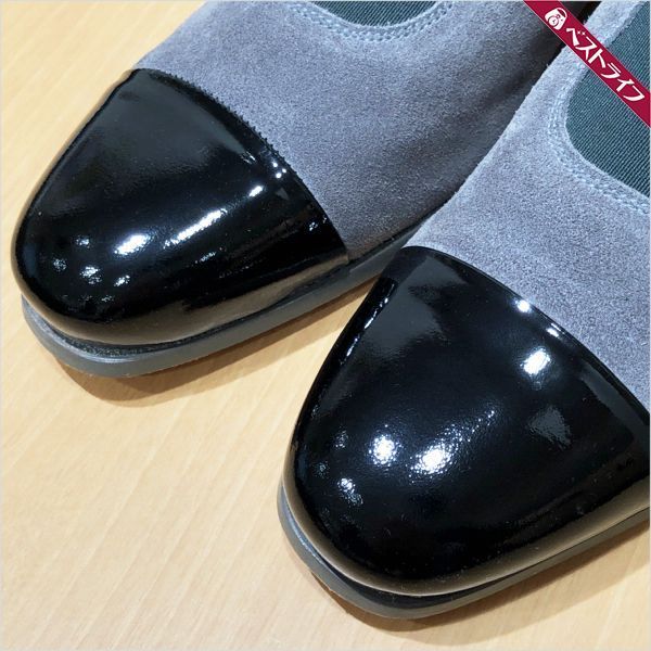 1円 ニールバレット メンズシューズ ドレスシューズ スエード×エナメル 