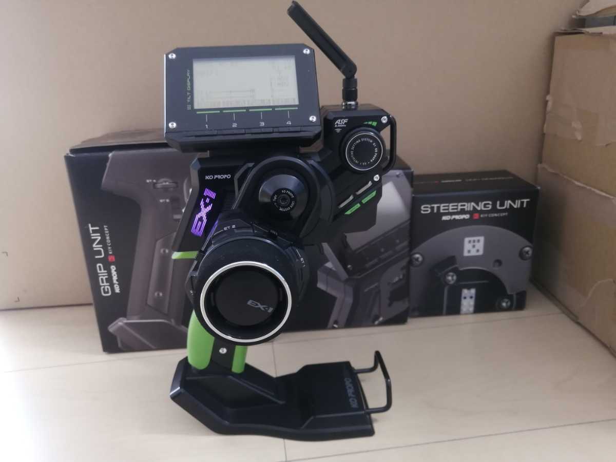 KO EX-1 KIY ASF2.4GHzミニッツ用プロポ KO PROPO 送信機 KOプロポ EX