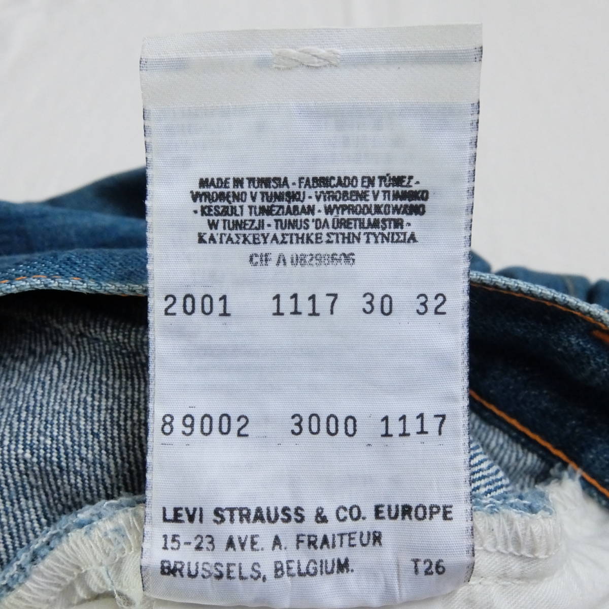 RED 1st リーバイスレッド 初期 Levi's COMFORT 立体裁断 - 34×32