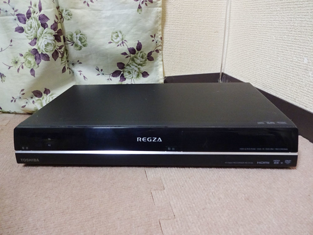 東芝 HDD/DVDレコーダー RD-R100 動作品(534) 東芝 RD-R100 TOSHIBA