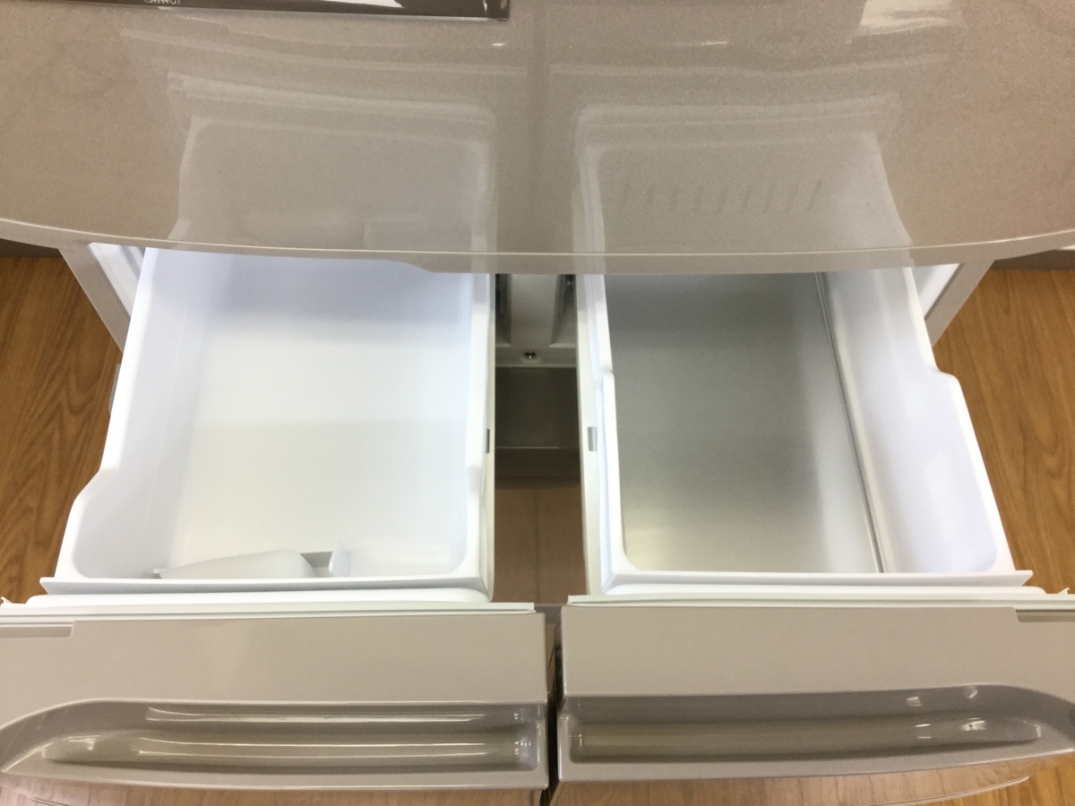 HITACHI 日立 ノンフロン冷凍冷蔵庫 R-K40H(T) 5ドア 右開き 401L 2018年製 ソフトブラウン_4