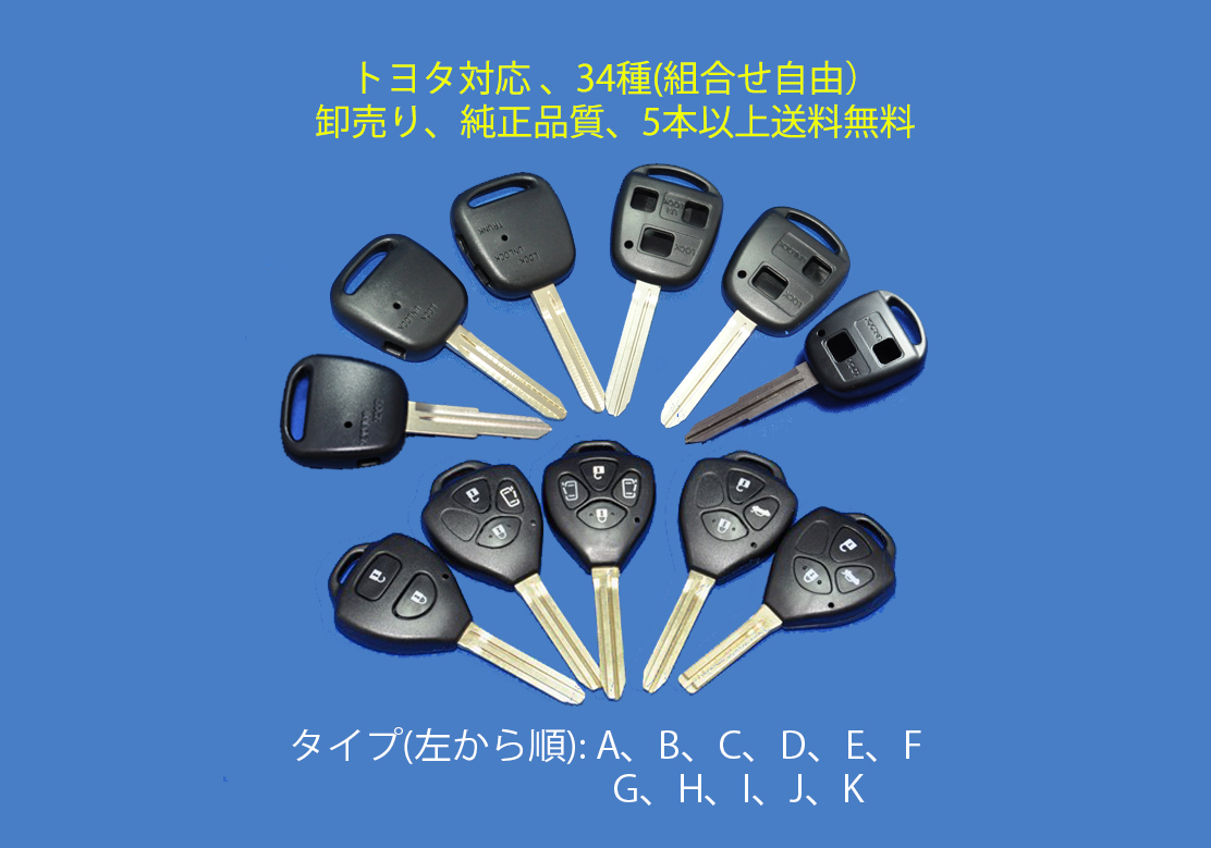 純正品質 トヨタ新4ボタン キーレス ノア ヴォクシー 登録方法 Azr65g Azr60g 両側パワースライドドア対応 Voxy ブランクキー 鍵 翌日配達 トヨタ用 売買されたオークション情報 Yahooの商品情報をアーカイブ公開 オークファン Aucfan Com