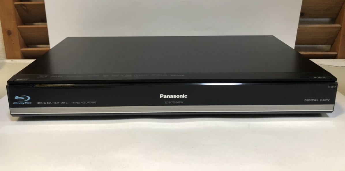 Panasonic TZ-BDT920PW ブルーレイレコーダー リモコン2種 Panasonic