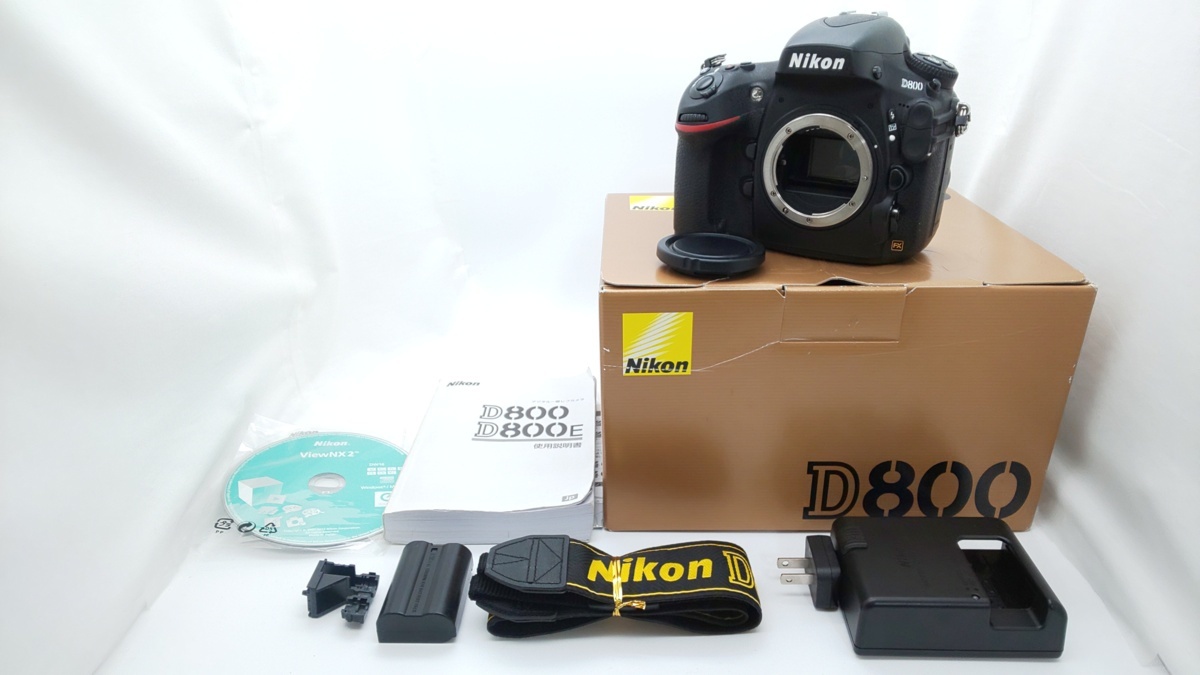 カメラ 新品級 超美品Nikon ニコン D800 シャッター数3378回