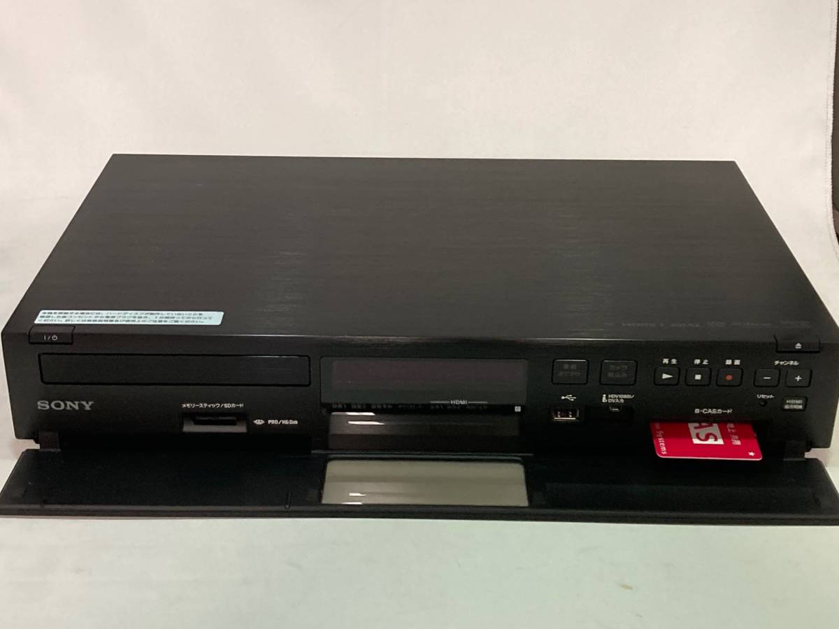 ☆SONY BDレコーダー BDZ-AX1000 (BDZ-AX2000仕様) BDZ-AX1000 主な