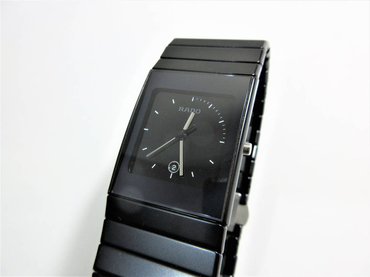 定番，HOT 売切 RADO ダイヤスター ハイテクセラミック 152.0713.3 紳士用 20(ラドー)｜売買されたオークション情報、yahooの商品情報をアーカイブ公開 - オークファン ラドー