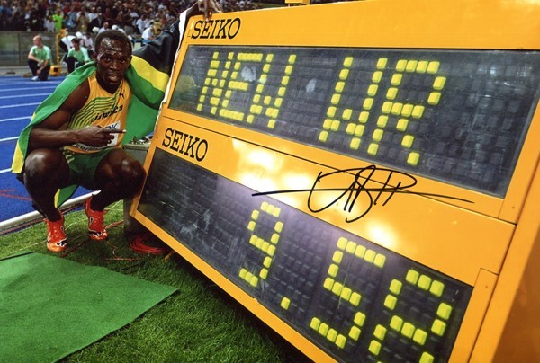 ウサイン ボルト 直筆サインフォト/写真 Usain Bolt 陸上の入札履歴