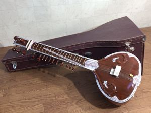 【希少】サロード サロッド SAROD 民族楽器 シタール タンプーラ 希少】サロード サロッド SAROD 民族楽器 シタール タンプーラ