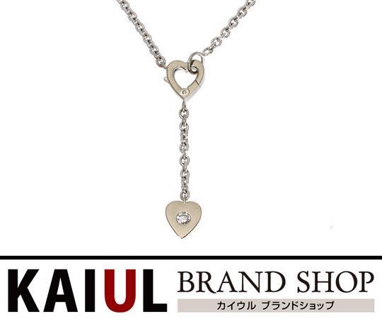 カルティエ モナムール ダイヤ ネックレス WG ホワイトゴールド 18K 
