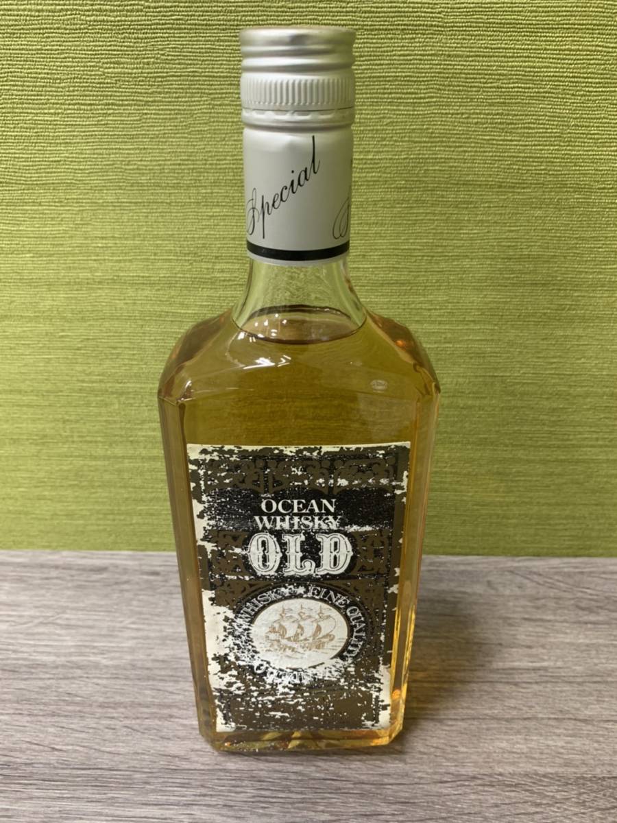 【未開栓】OCEAN WHISKY　1986年製　三楽　陶器ボトル　ブランデー 品質保証，SALE C2667 1円～ 未開栓 OCEAN WHISKY OLD オーシャン