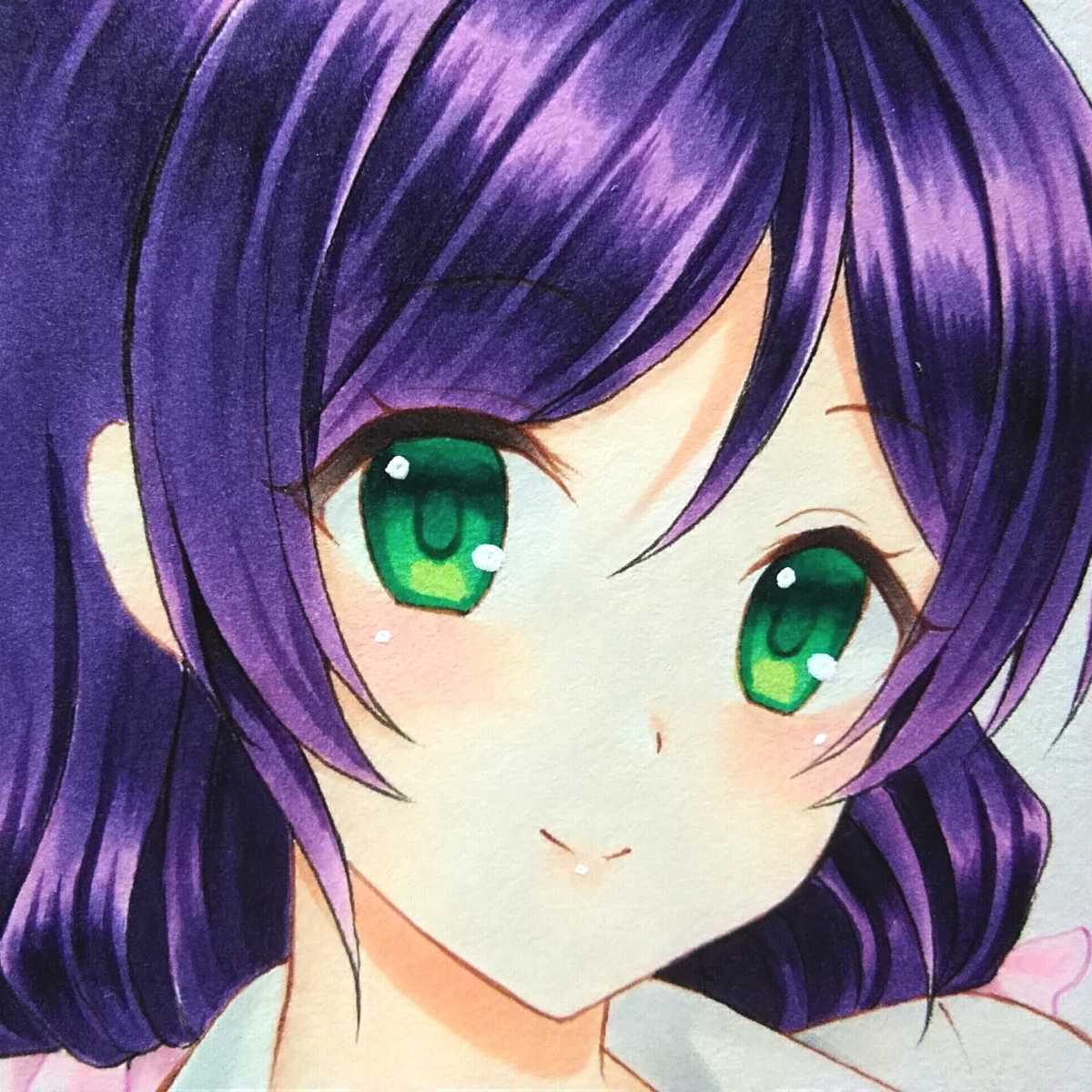 手描きイラスト 東條希 ラブライブ 手描きイラスト 売買されたオークション情報 Yahooの商品情報をアーカイブ公開 オークファン Aucfan Com