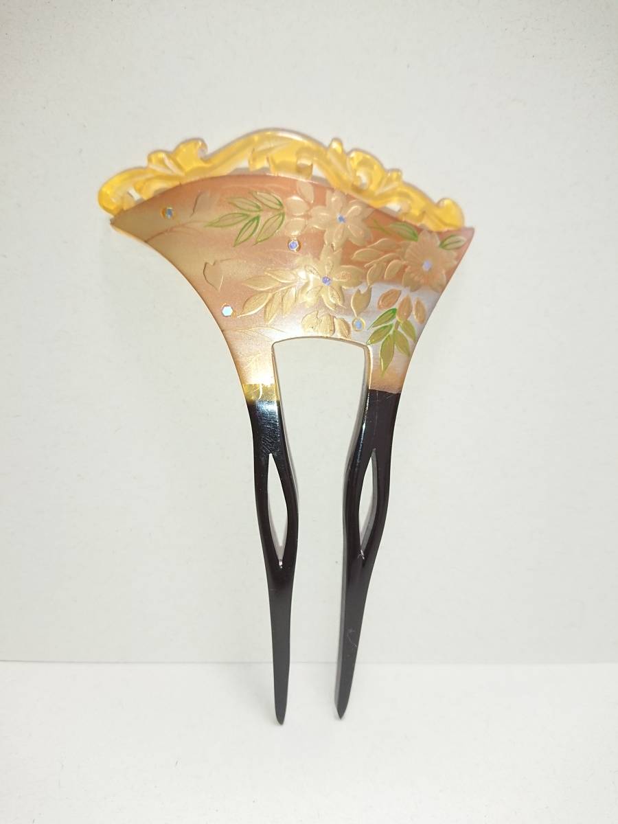 送料無料，限定セール 在銘/桜図 透かし彫り かんざし 検 金彩金象嵌金蒔絵漆塗髪飾り髪留め装身具装飾和装小物着物浴衣伝統工芸ヘアピン鼈甲簪べっ甲櫛笄手彫(かんざし)｜売買されたオークション情報、yahooの かんざし