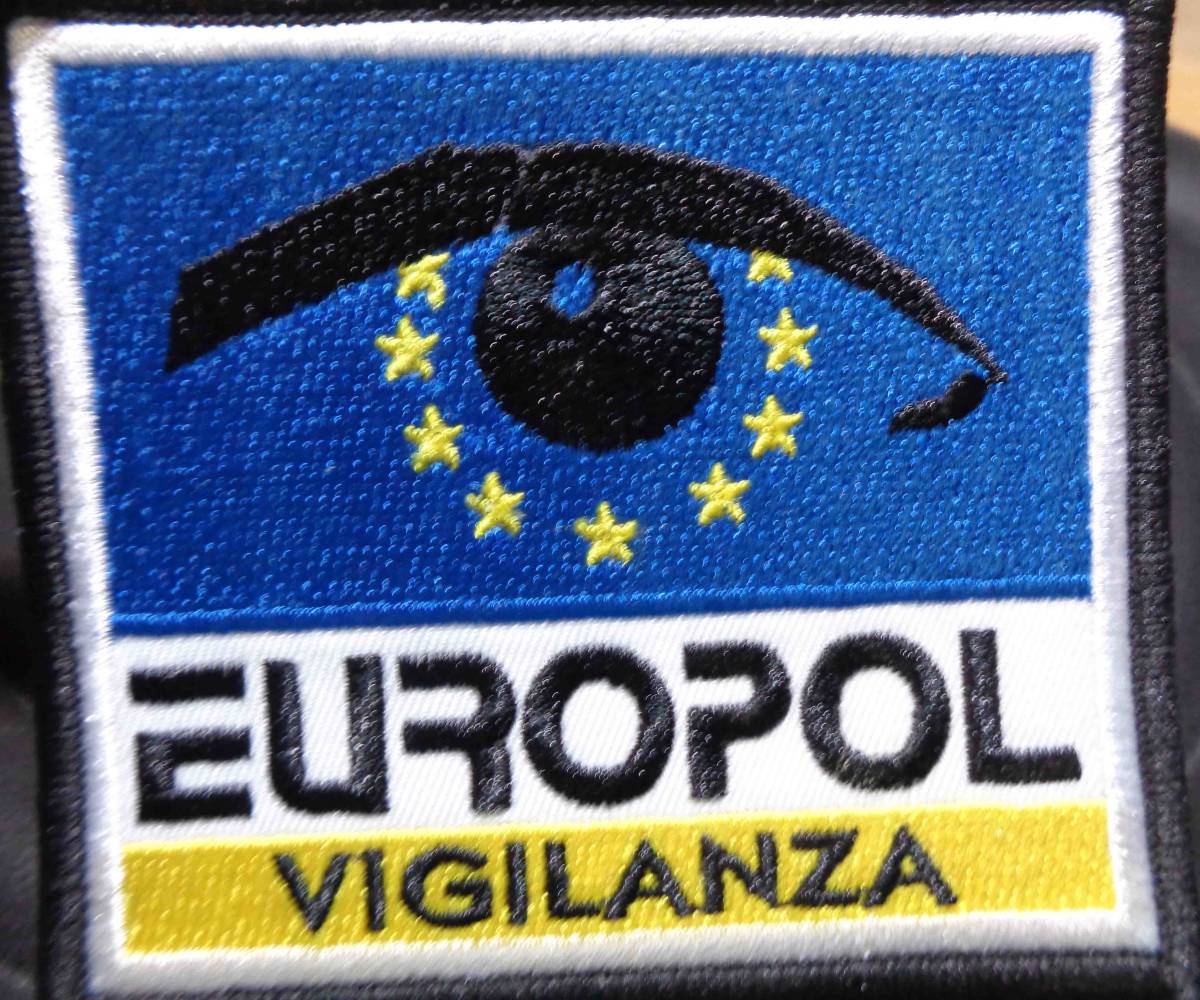 Europol欧州刑事警察機構 European Police Officeユーロポール ポリス警察 刺繍ワッペン パッチ Vigilanza イタリア語 監視 警察グッズ 売買されたオークション情報 Yahooの商品情報をアーカイブ公開 オークファン Aucfan Com