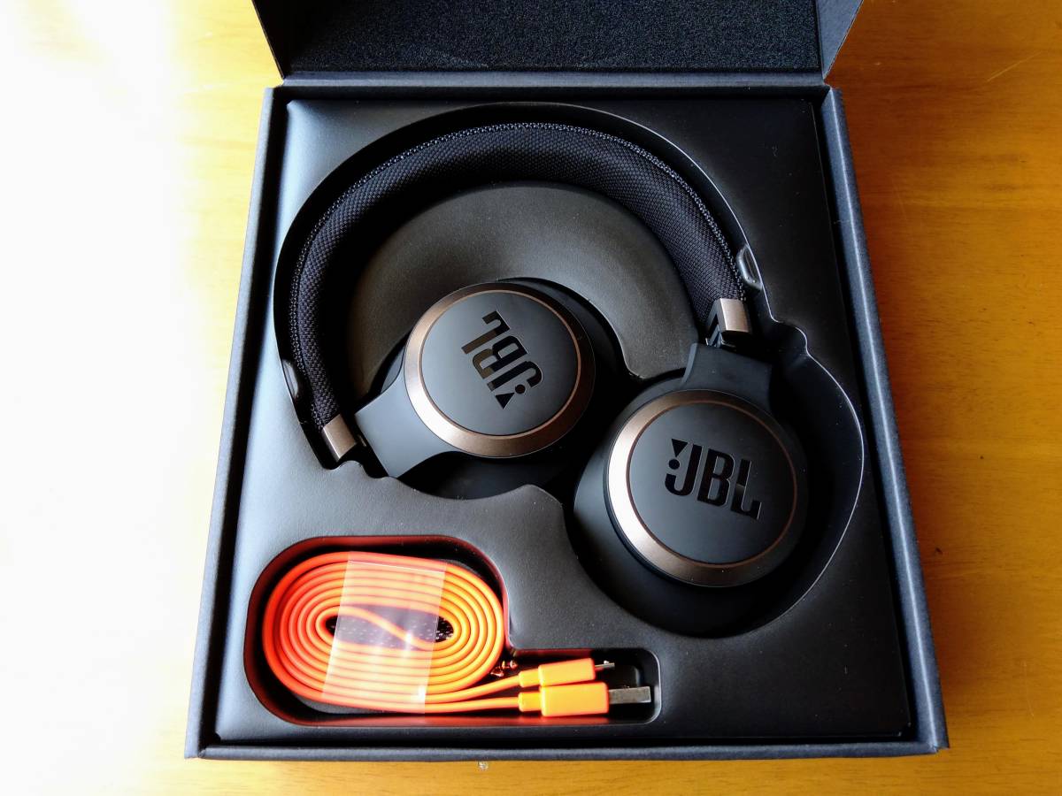 JBL LIVE 650BTNC ノイズキャンセリング ワイヤレスヘッドホン 新品同様