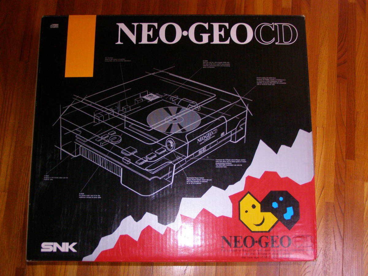 ネオジオCD 本体 フロントローディング NEO GEO ※ジャンク 現状品 欠品