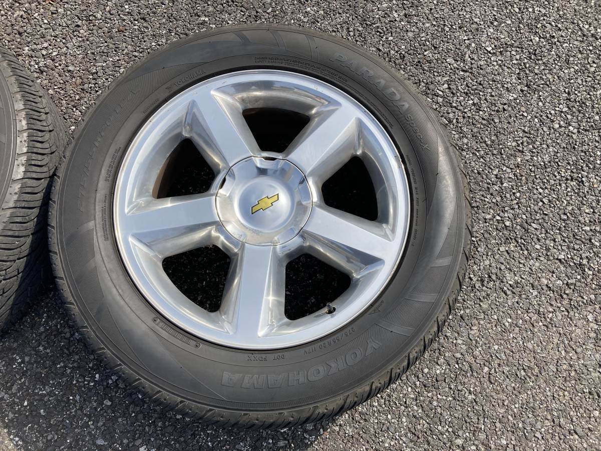 シボレータホ純正、サバーバン 275/55/20 | サバーバン 日本 0 