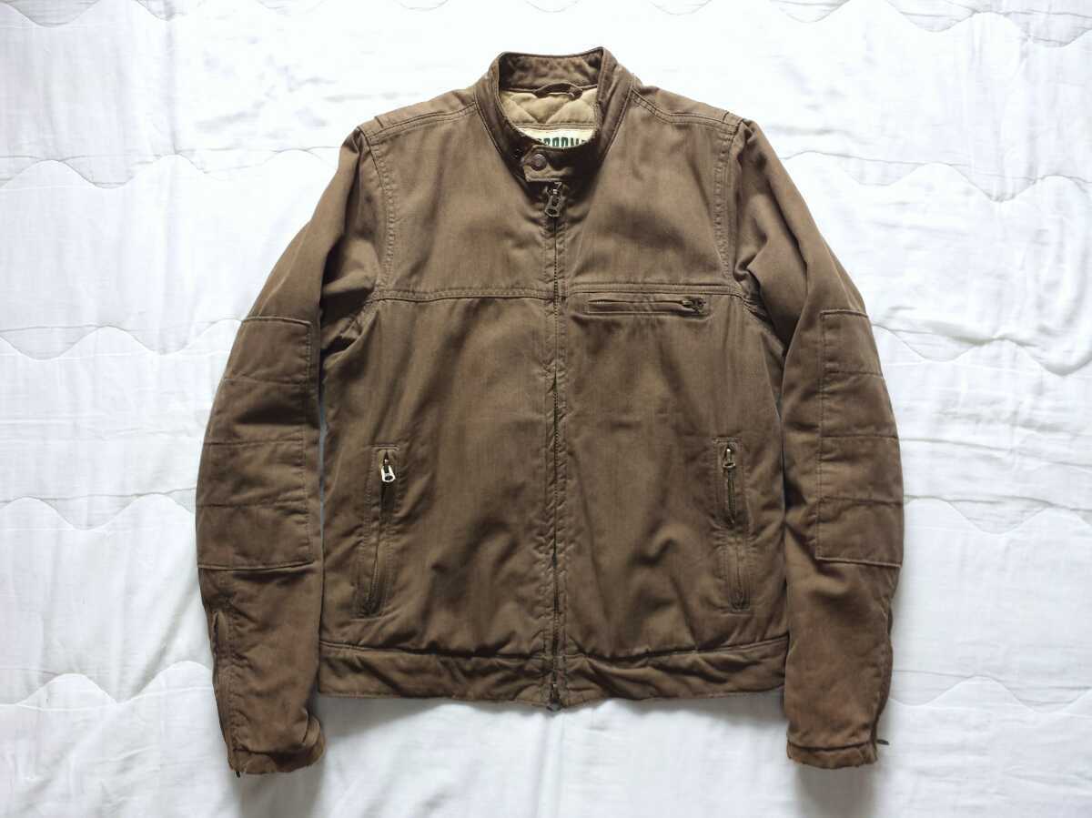 Abercrombie アバクロンビー シングルライダースジャケット コットン 