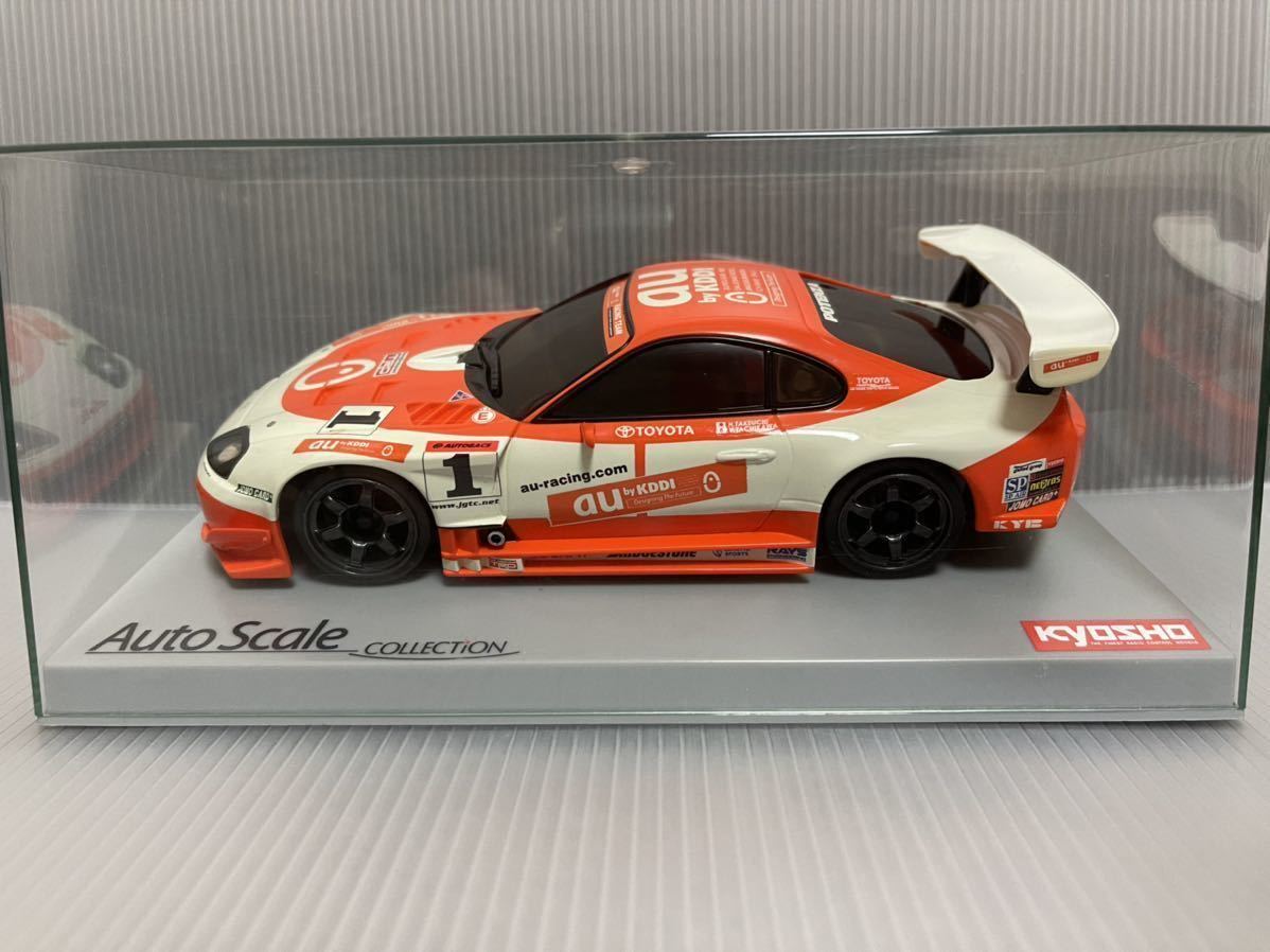 ミニッツ【絶版品 新品未使用】京商 Mini-z au CERUMO SUPRA ミニッツ MINI-Z Auto Scale COLLECTiON au セルモ スープラ 【公式通販】