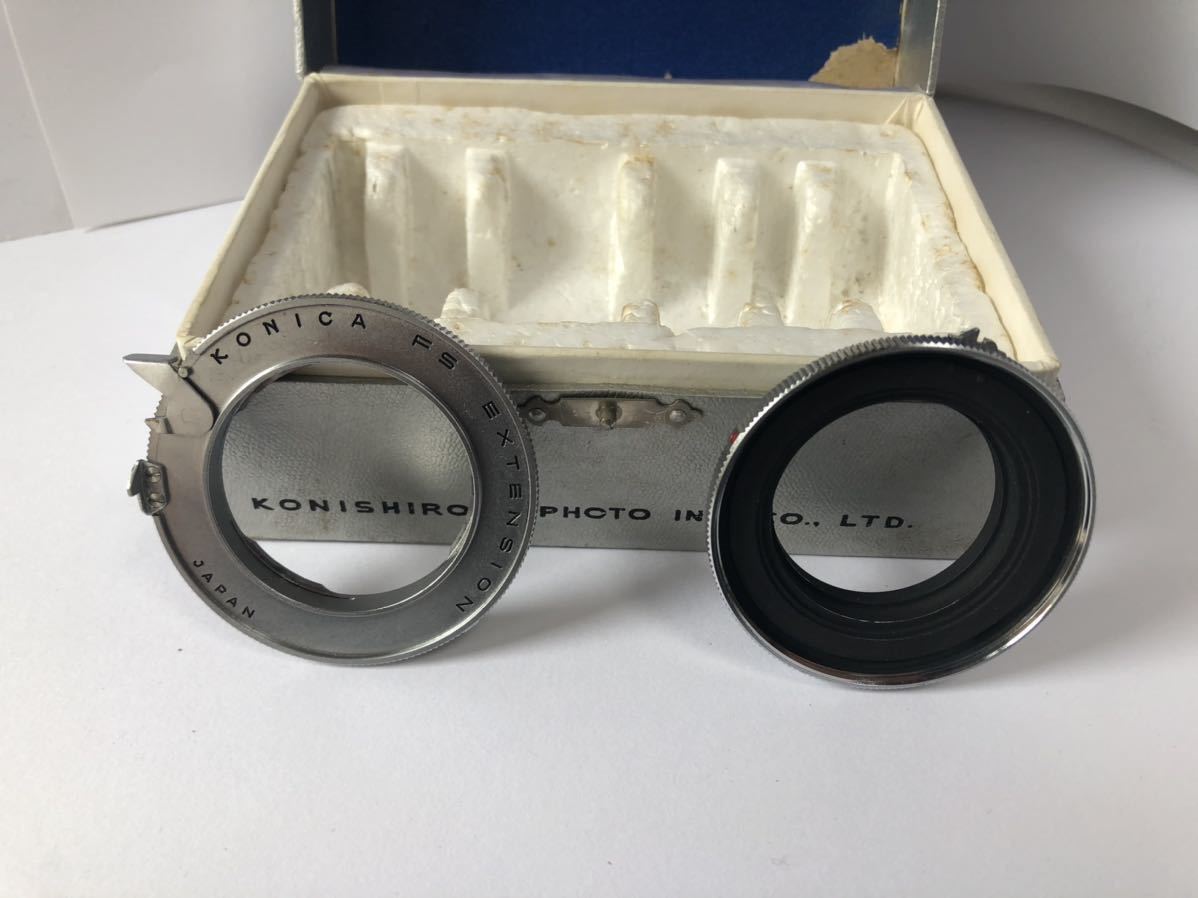 コニカ EXTENSION RINGS for KONICA KONICA FS EXTENSION 6点セット
