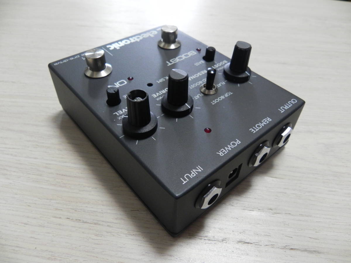 tc electronic VPD1 vintage pre-drive 至極のヴィンテージ・アナログ