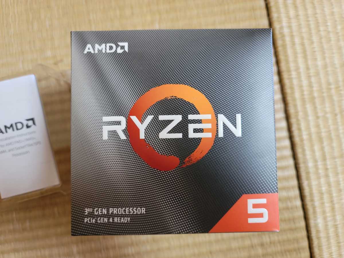 AMD Ryzen 5 3600XT BOX 開封済未使用