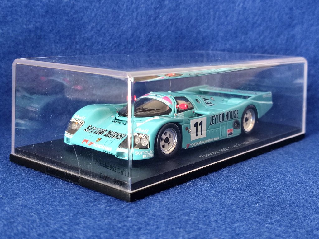 ◇Spark ポルシェ962C #11 LM 1989 LEYTON HOUSE ルマン レイトン