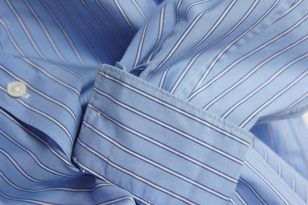 20SS nuterm ニューターム Relaxin Shirt シャツ ストライプ柄 ビッグシルエット オーバーサイズ 003SH-020S ブルー青1003K nuterm ニューターム Relaxin ブルー系 長袖 メンズ