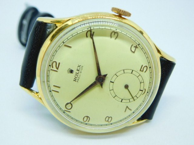 中古】ROLEX ロレックス プレシジョン・レディース K9 9金ゴールド