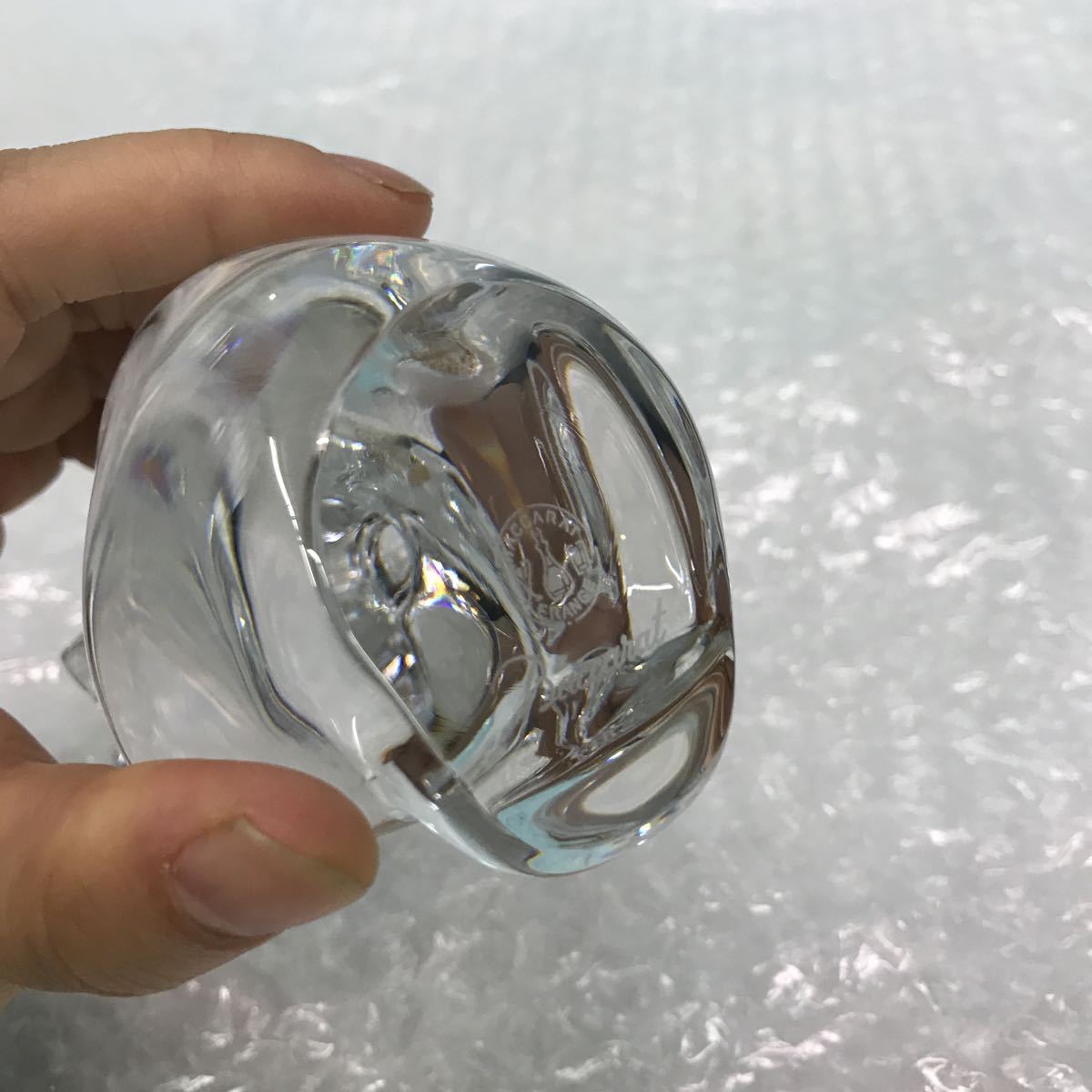 美品Baccarat バカラ 干支オーナメント 鼠 ネズミ 美品Baccarat