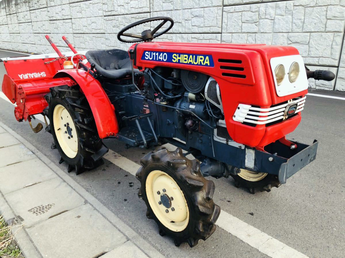 トラクター - SU1140 シバウラ Yahoo!オークション トラクター・耕運機 