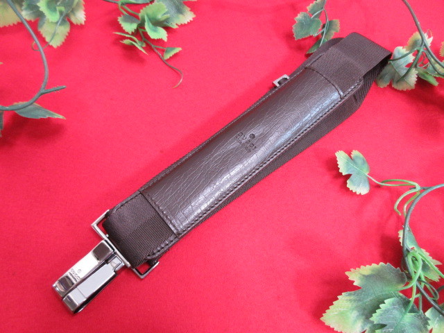 《H5947・6》GUCCI・ショルダーベルト・グッチ・ブラウン・135cm・バッグ