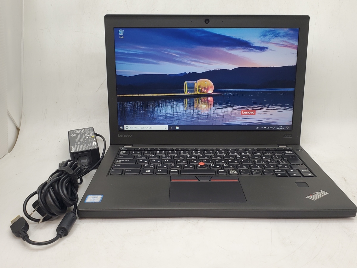 Lenovo】ThinkPad X270 Core i5-7300U 2.60GHz メモリ4GB SSD128GB Web