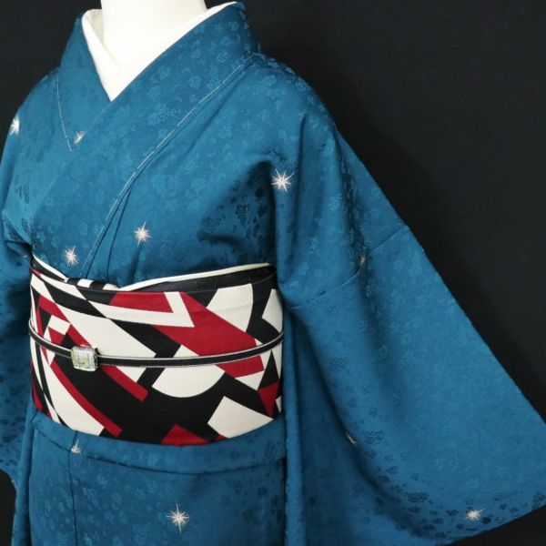 正絹 着物 三分紐 クリスタルストーン プレシオサ 訪問着・付下げ