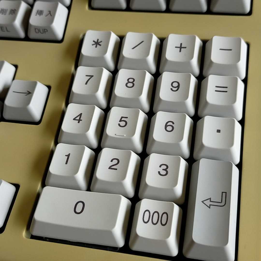 FM TOWNS用親指シフトキーボード『FMT-KB2071』富士通(FUJITSU)製