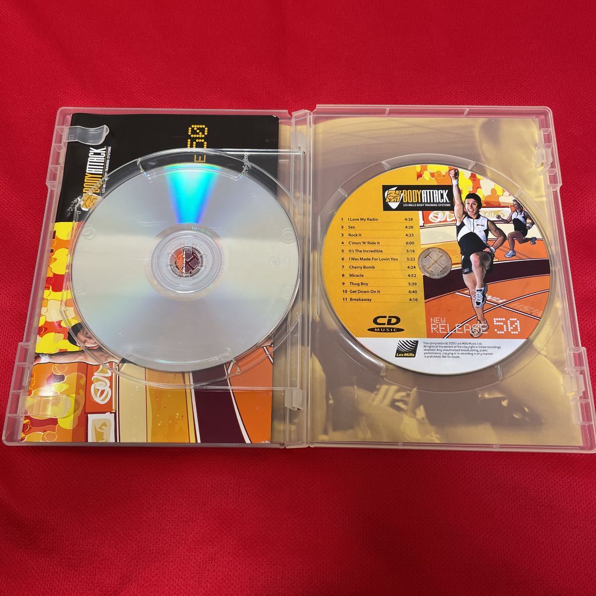 レスミルズ ボディアタック 50 DVD CD 英語テキスト Les Mills 