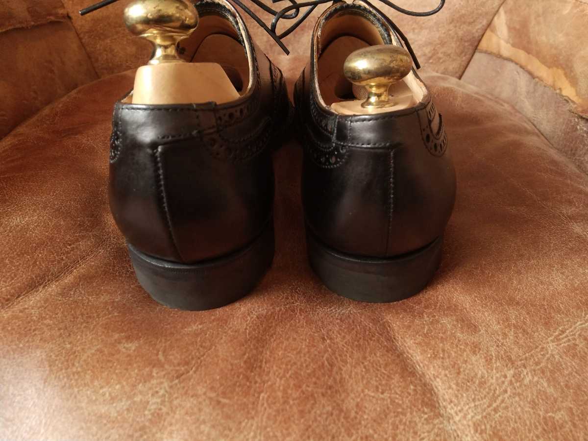 美品 定価7万円 クロケット ＆ ジョーンズ FINSBURY フルブローグ 7 E 