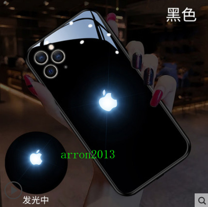 着信光る Iphone 12 Mini Iphone12 Pro Max ケース Ledロゴライト 輝くロゴライトアップロゴ ケース照明カバー強化ガラスバックカバー Iphone 12 Pro Max用 売買されたオークション情報 Yahooの商品情報をアーカイブ公開 オークファン Aucfan Com
