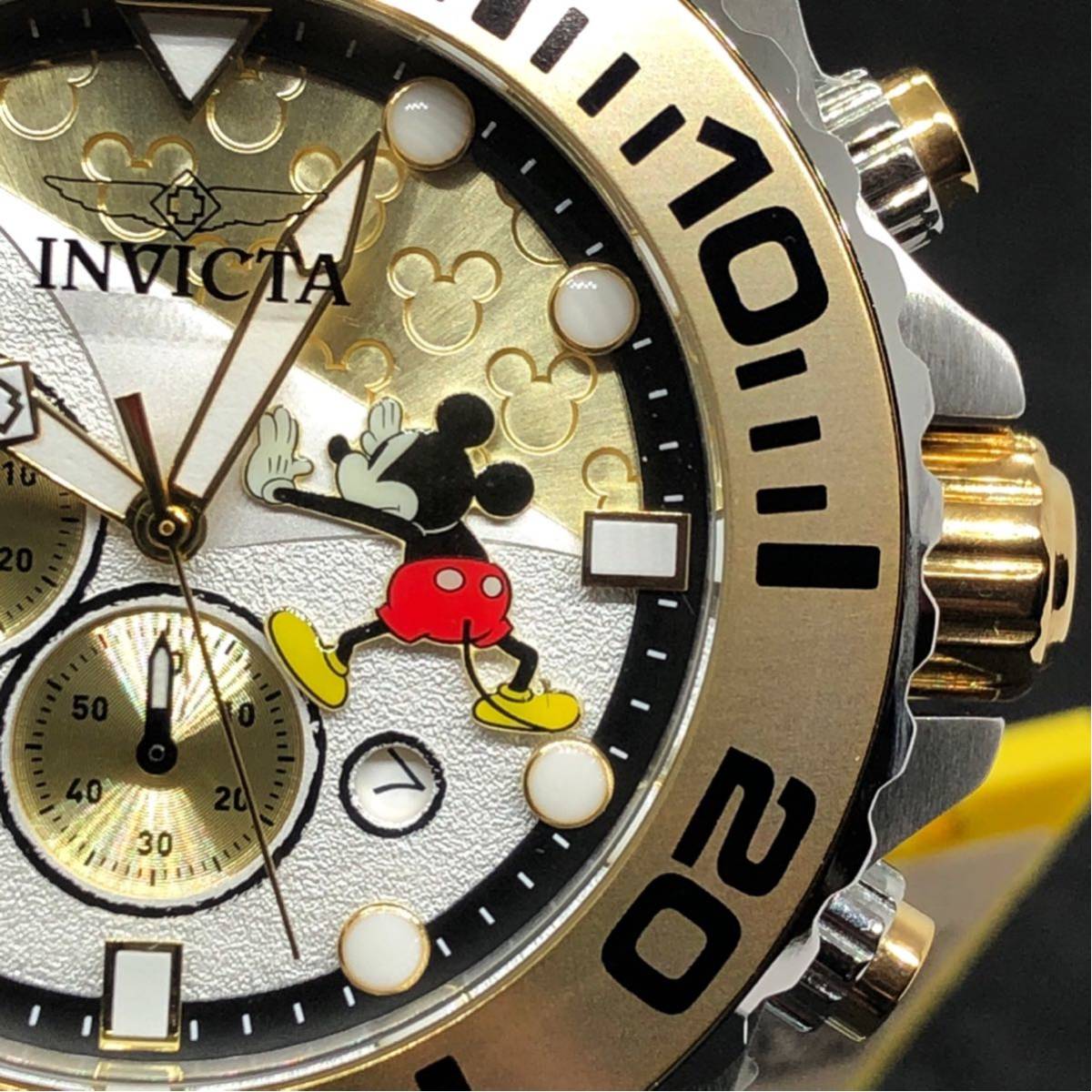 【Disney】INVICTA/新品未使用/ミッキー マウス/インヴィクタ/インビクタ/disney/ディズニー/世界限定3000個/激レア/希少/メンズ腕時計