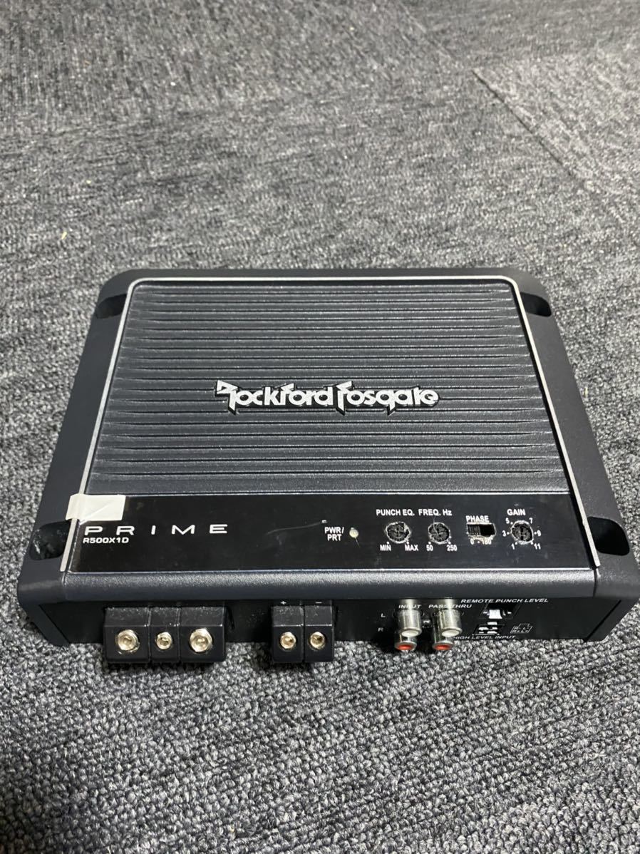 ロックフォード Rockford Fosgate PRIME R500-1D R500-1 R500X1D 
