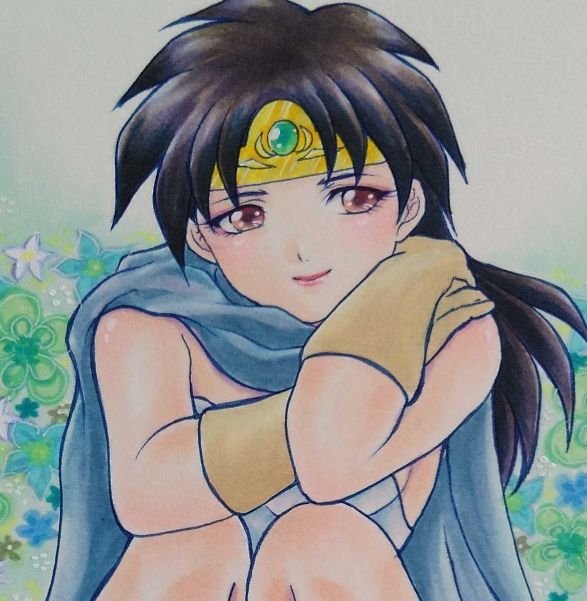 手描きイラスト ドラゴンクエスト ダイの大冒険 エイミ 手描きイラスト 売買されたオークション情報 Yahooの商品情報をアーカイブ公開 オークファン Aucfan Com