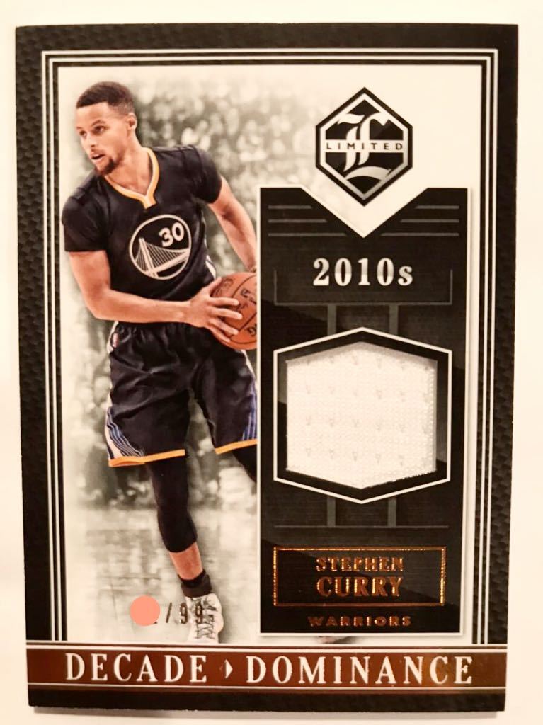 SSP/99 NBA 実使用 Jersey 15-16 Panini Stephen Curry ステフィン