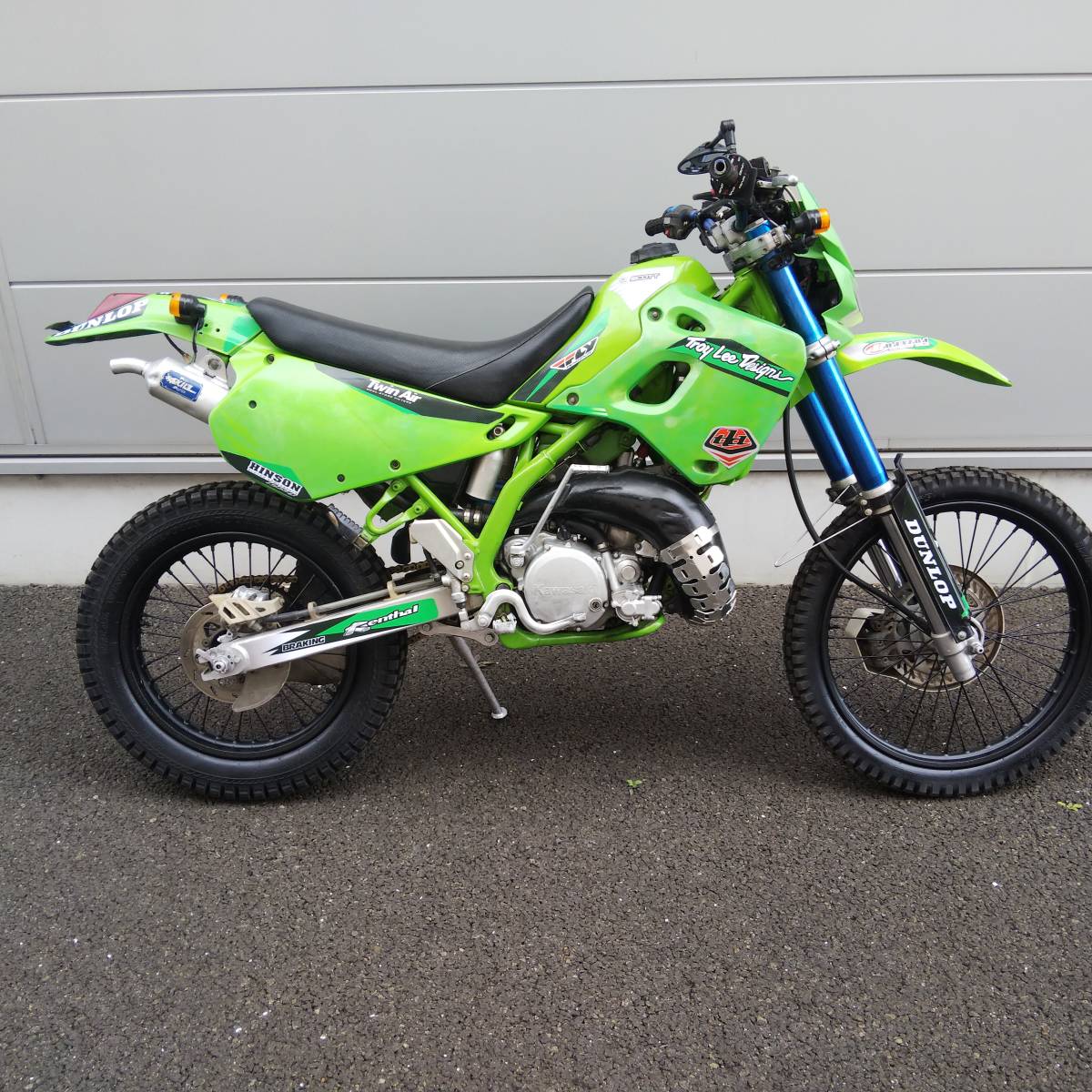 KDX250SR Yahoo!オークション - カワサキ 書類付き DX250F 実動 
