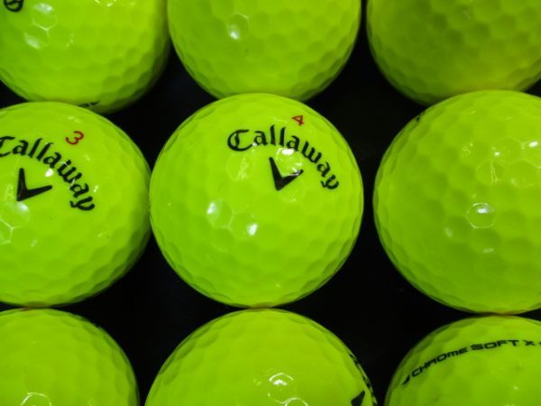 570 特A級 キャロウェイ Callaway CHROME SOFT X イエロー 30個(30個～)｜売買されたオークション情報、yahooの商品情報をアーカイブ公開 - オークファン ボール