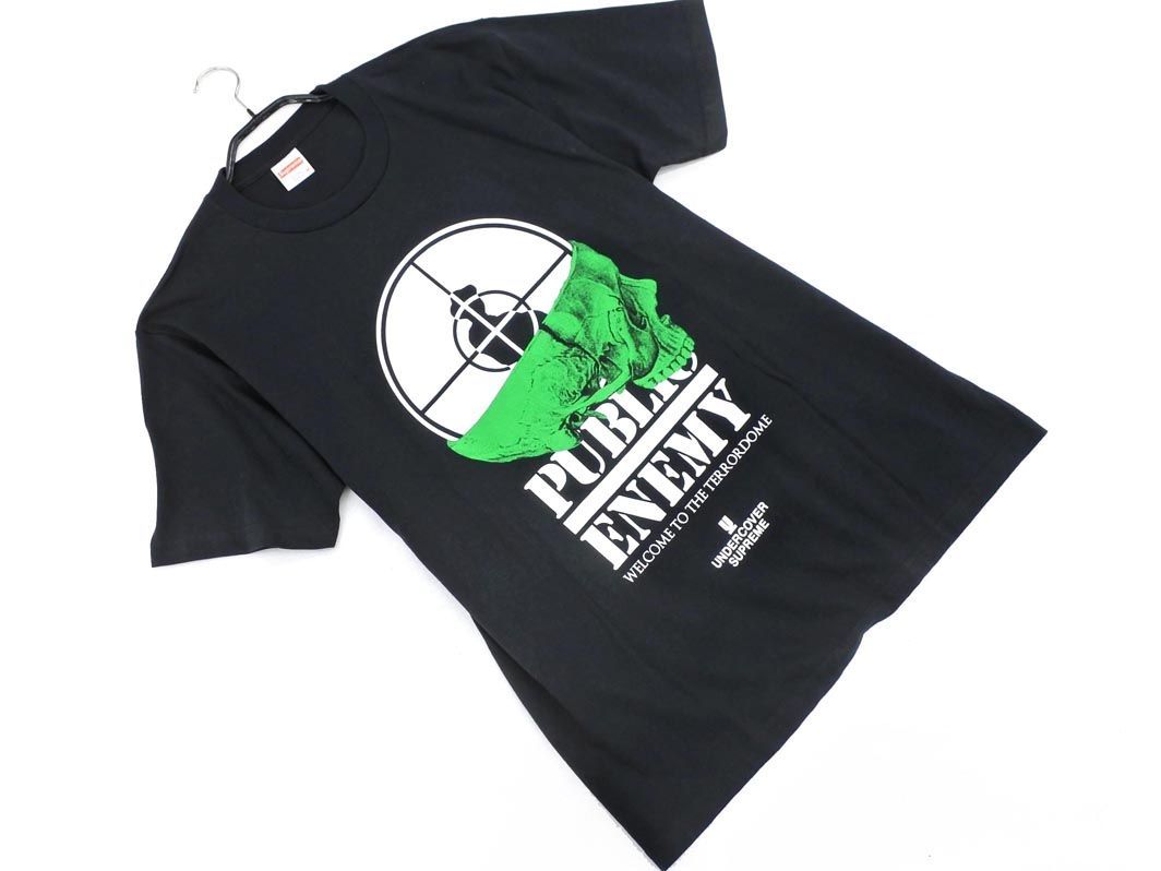 ネコポスOK シュプリーム アンダーカバー パブリックエネミー プリント Tシャツ sizeM/黒 bdb6(Mサイズ)｜売買されたオークション情報、yahooの商品情報をアーカイブ公開 - オークファン 男性用