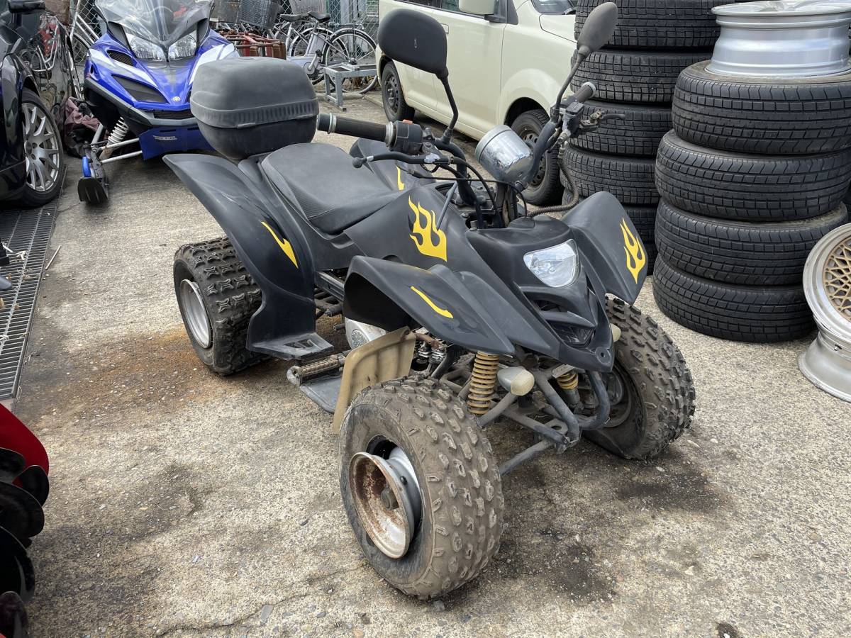 ジャンク 現状 岩手発 メーカー不明 中国製 4輪バギー 50cc 始動未確認 