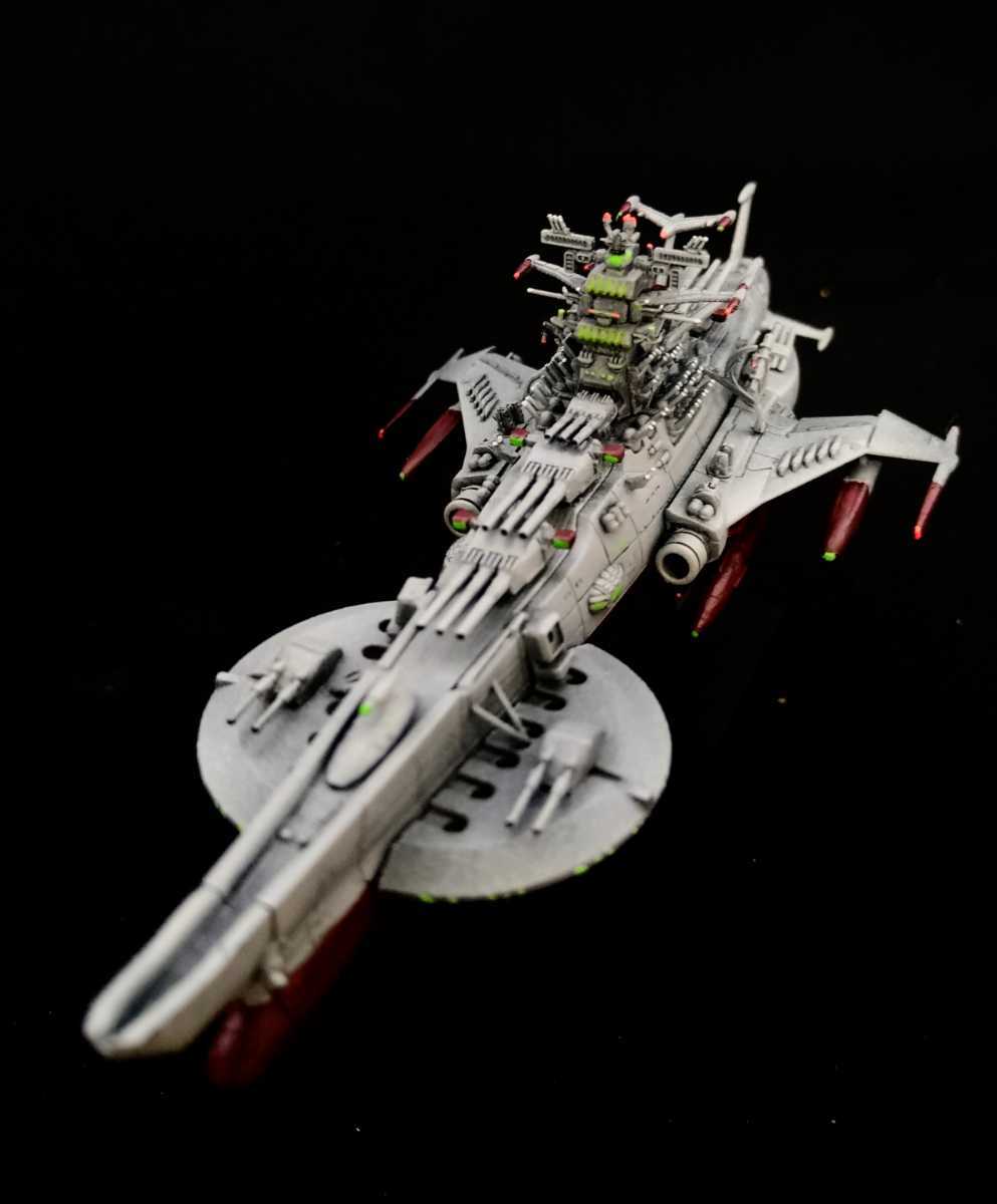 大ヤマト メカコレ 宇宙戦艦ヤマト 改修 完成品 ガンダム 世代に 鬼滅リペイント エヴァンゲリオン 出品中