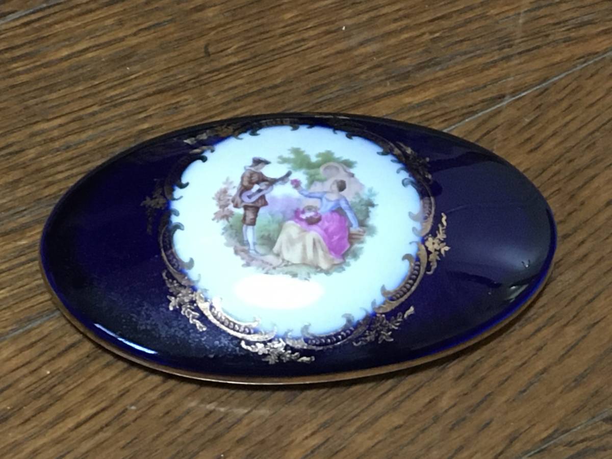 送料込み フランス製 LIMOGES CASTEL リモージュキャッスル 陶器 小物 