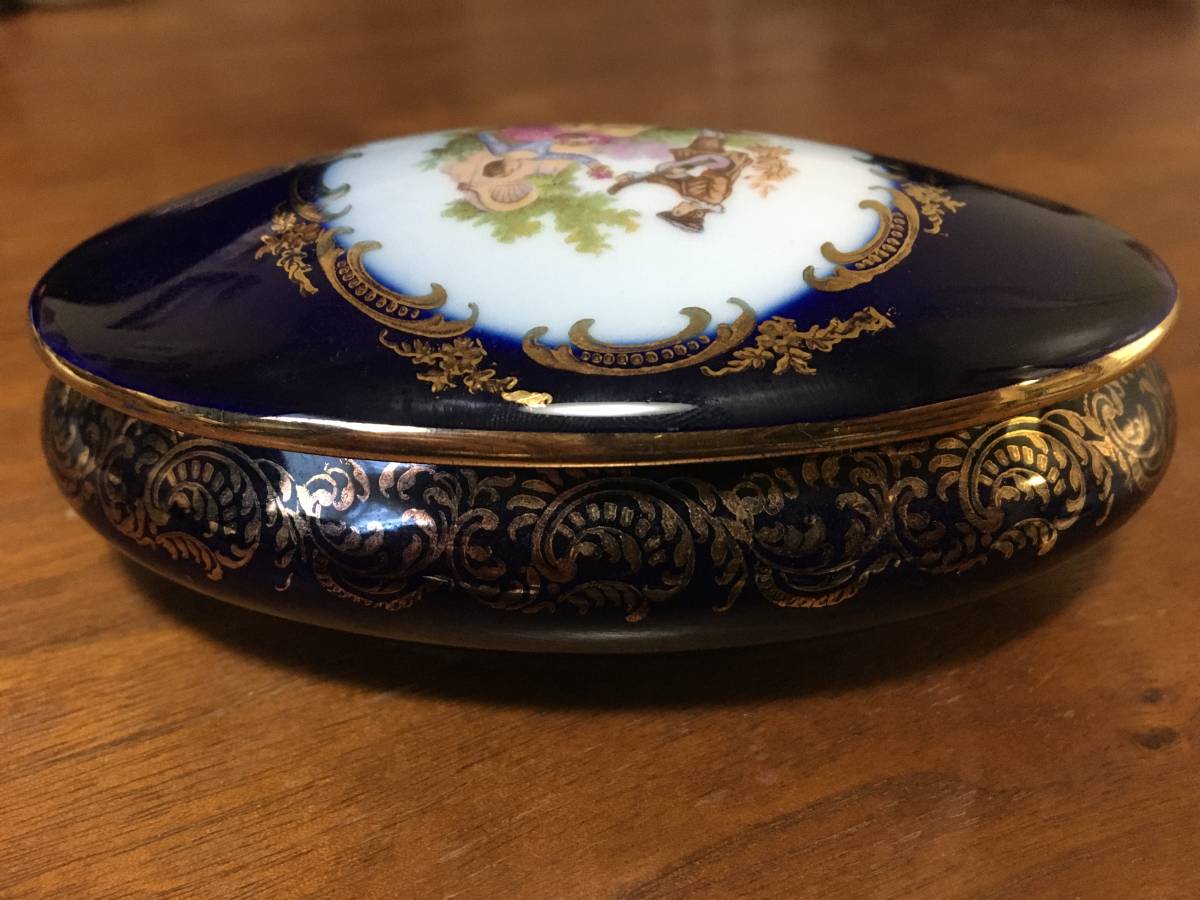 送料込み フランス製 LIMOGES CASTEL リモージュキャッスル 陶器 小物 