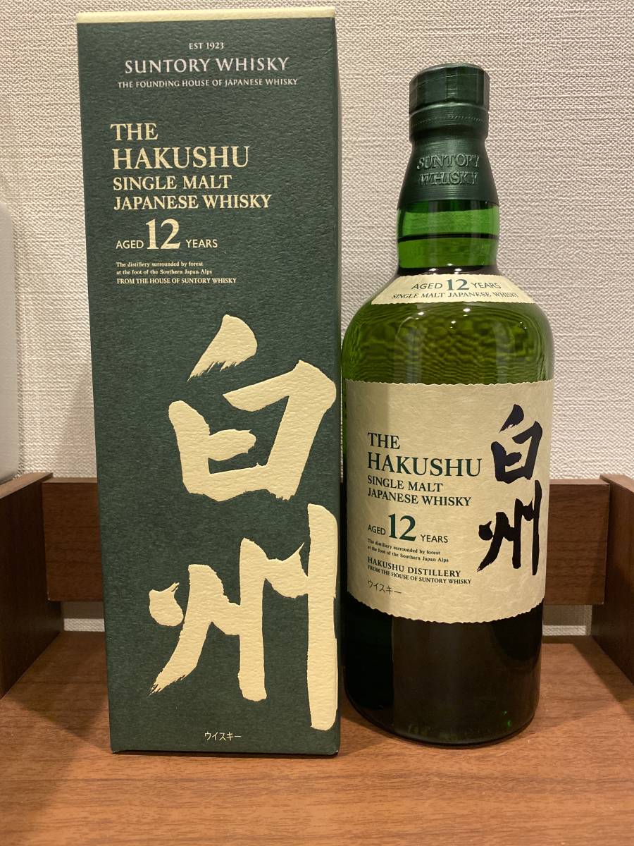 ☆古酒1円～ SUNTORY（サントリー）白州 12年 Y6G0874 白州 12年