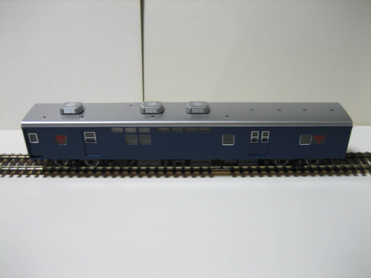 TOMIX HO-507 郵便車 き*ん様 オユ10（冷房・青）｜製品情報